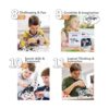 WISHKY TOYS Juegos de juguetes STEM para niños de 8 a 12_5