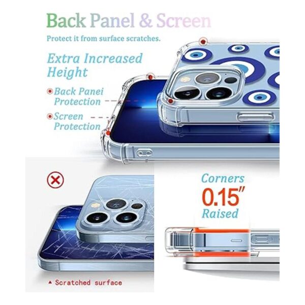 WGXQMC Funda para iPhone 13 Pro Max 6.7 con soporte de_4