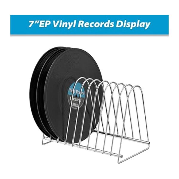 WEWU Soporte para discos de vinilo de 12 pulgadas LP 7_2