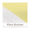 WEST LAKE Cortina de ducha de tela resistente al agua_4