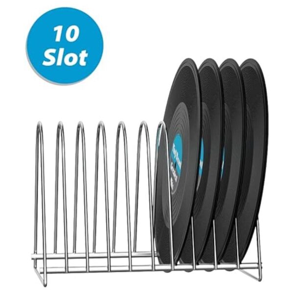 WEWU Soporte para discos de vinilo de 12 pulgadas LP 7_4