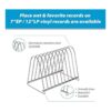 WEWU Soporte para discos de vinilo de 12 pulgadas LP 7_6