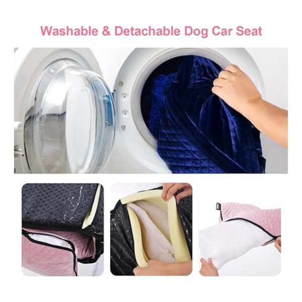 WANZQHONG Asiento de automóvil lavable para perro el_6