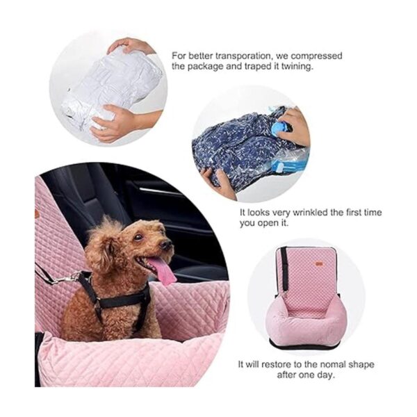 WANZQHONG Asiento de automóvil lavable para perro el_4