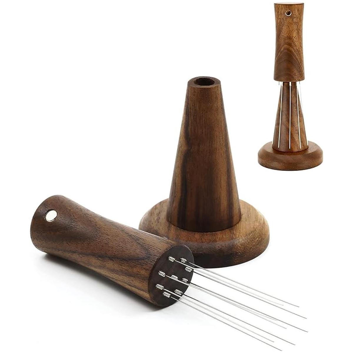 WALNUT COFFEE WDT Tool Soporte autoalineable y mango