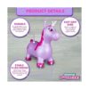 WADDLE Bouncy Hopper Juguete inflable de salto para_5
