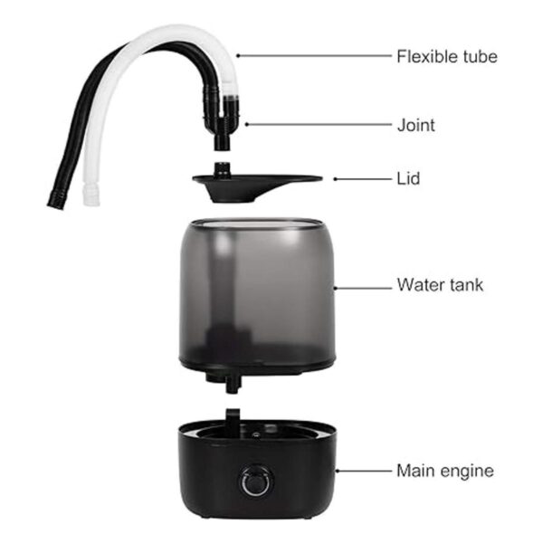 WACOOL Humidificador de terrario con nebulizador de_5