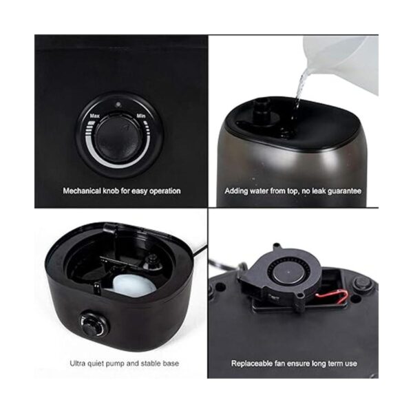WACOOL Humidificador de terrario con nebulizador de_2