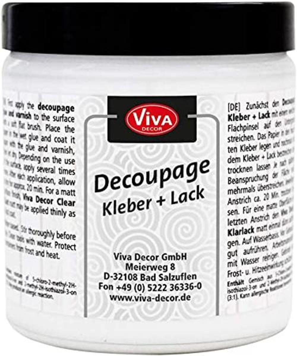 Viva Decor Decoupage Pegamento y barniz de 8.45 onzas