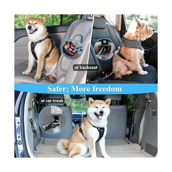Vivaglory Cinturón de seguridad para perros a prueba de_4