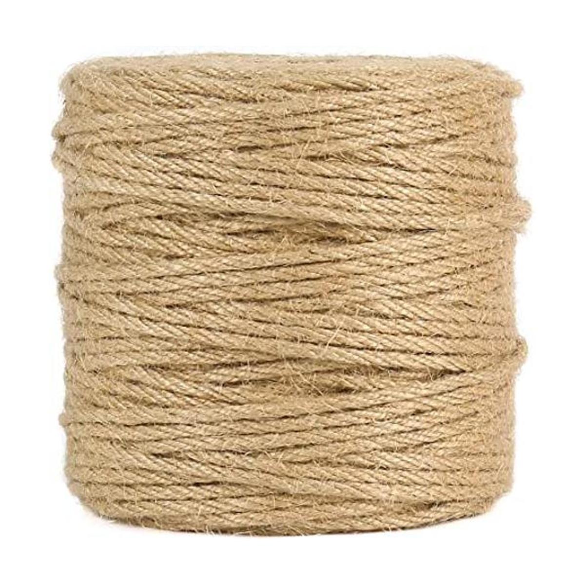 Vivifying Cordel de yute de 0.39 pulgadas cuerda de yute