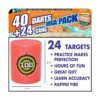 Viturio Juego de 24 objetivos de espuma suave para Nerf N_5