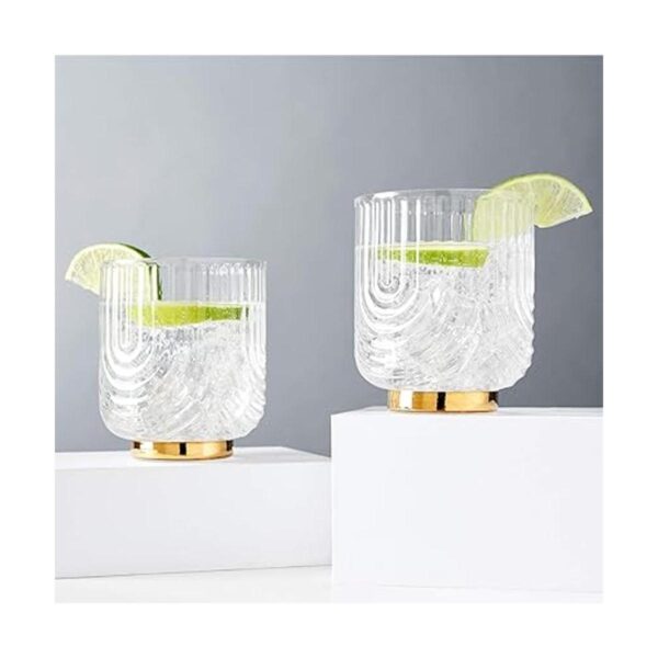 Viski Gatsby Lowball Juego de 2 vasos vintage para_5