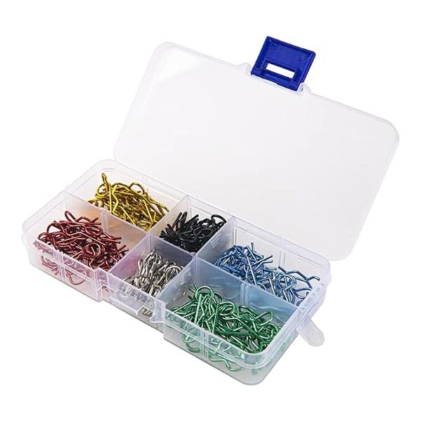 Vgoohobby 180 clips de acero inoxidable para carrocería de