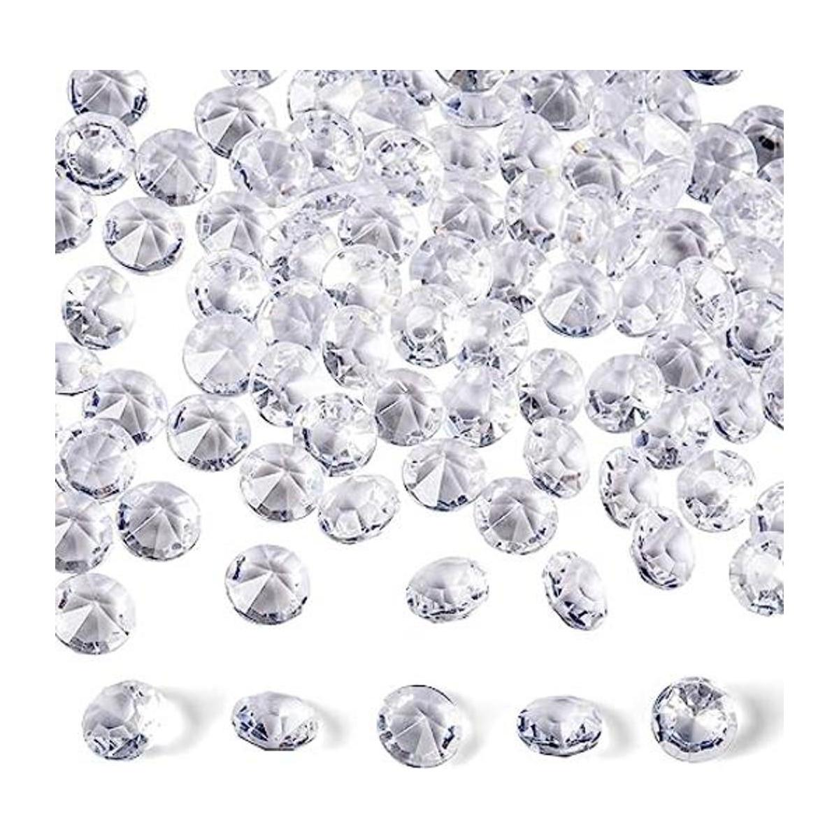 Verichy Diamantes acrílicos 1000 piezas de cristales