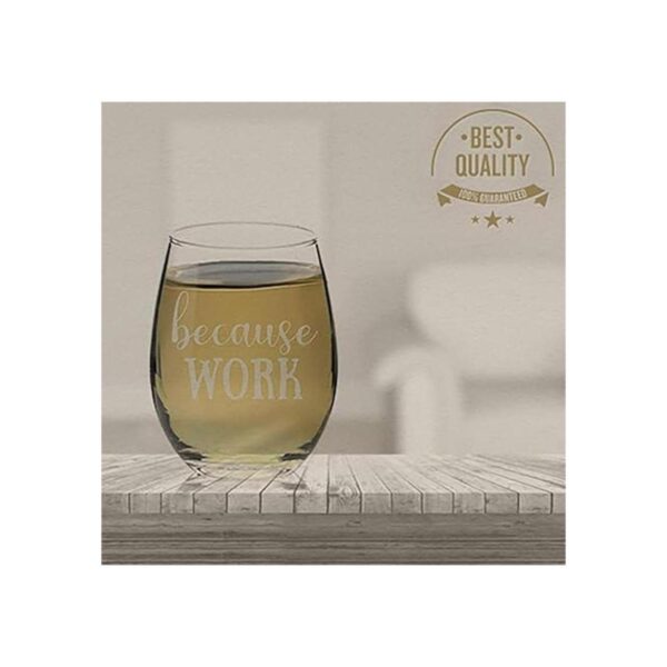 Veracco Because Work Vaso de vino sin tallo_6