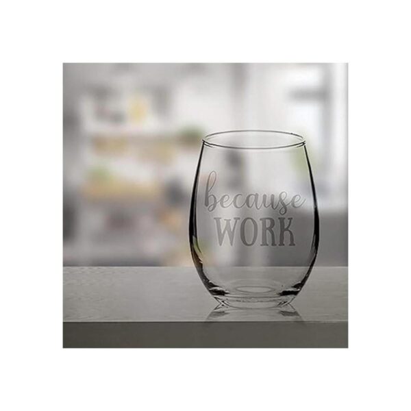 Veracco Because Work Vaso de vino sin tallo_5