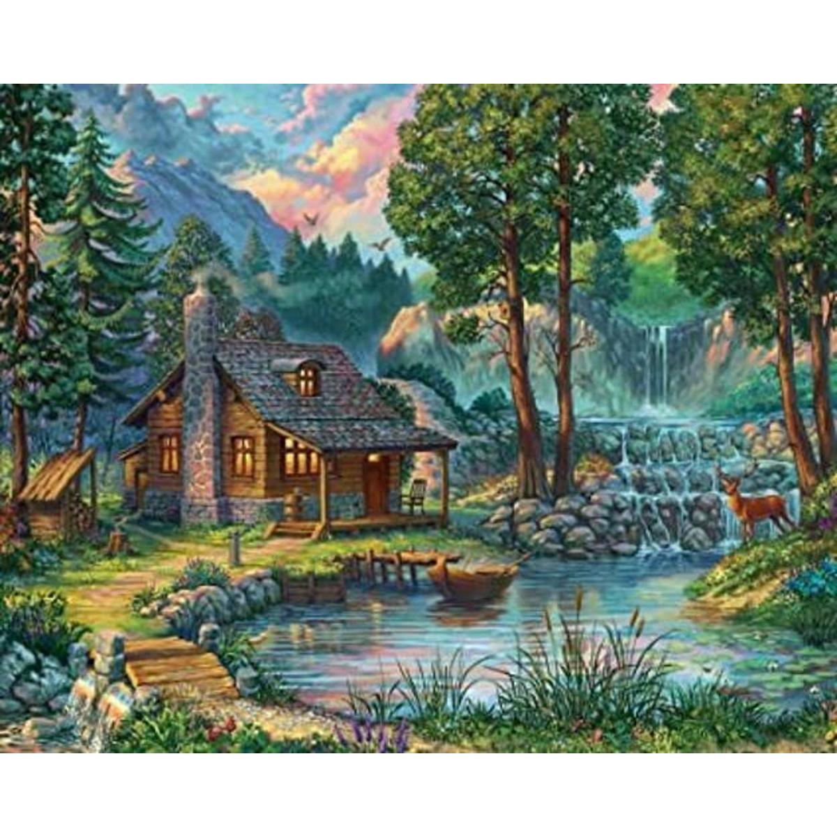 Vermont Christmas Company House by The Lake Rompecabezas