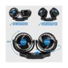 Ventiladores de coche de 12 V ventilador eléctrico de