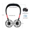 Ventilador portátil para el cuello de mano libre USB_4
