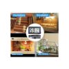 Veanic Paquete de 2 mini termómetro digital higrómetro con_5