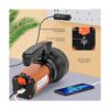 Vanvale Linterna táctica LED recargable de mano con asa_2