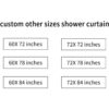 Valentine Shower Curtain European City France Eiffel