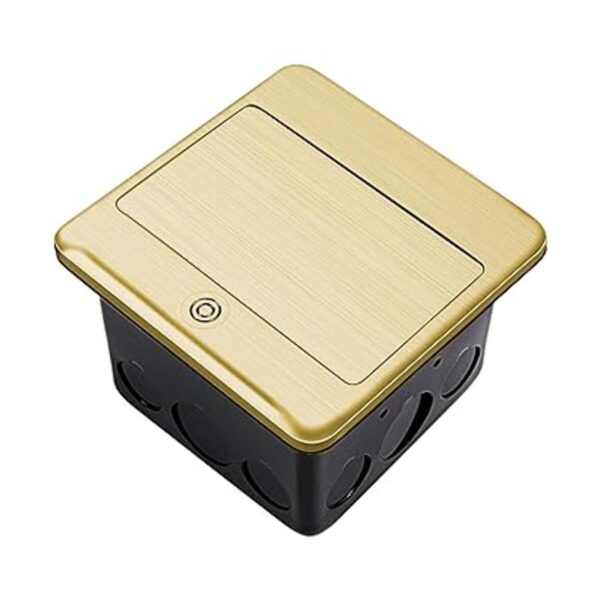 Vagueior Kit de caja de piso emergente toma USB de 4.8 A_2