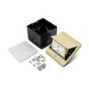 Vagueior Kit de caja de piso emergente toma USB de 4.8 A_3