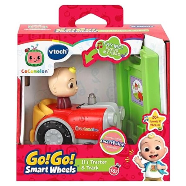 VTech CoComelon Go Vamos Tractor y pista de Smart_6