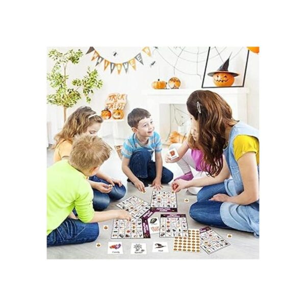 VOpitos Tarjeta de juego de bingo de Halloween para_5