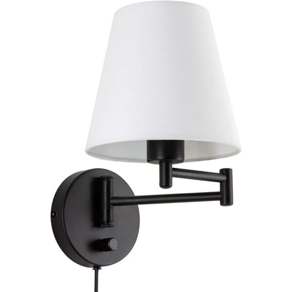 VONLUCE Lámpara de pared moderna con brazo oscilante_1