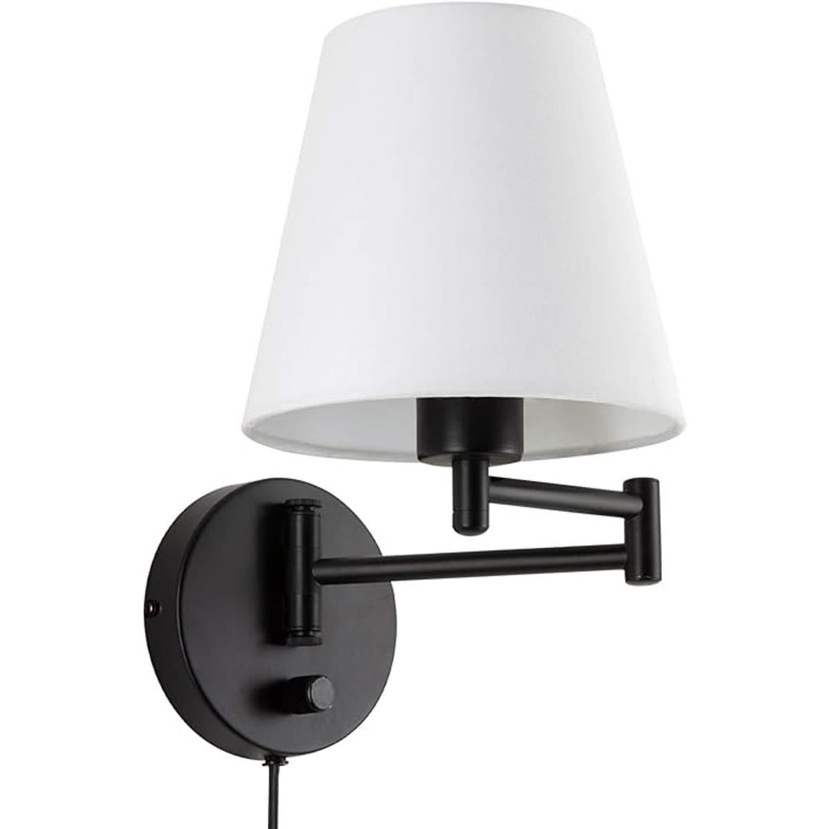 VONLUCE Lámpara de pared moderna con brazo oscilante