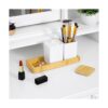 VITVITI Accesorios de baño de bambú organizador de baño_5