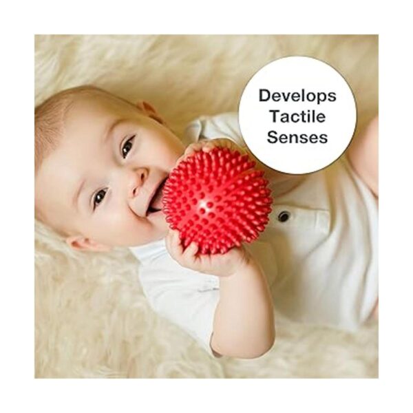 Edushape Bolas sensoriales para bebé bolas de bebé de 4_3