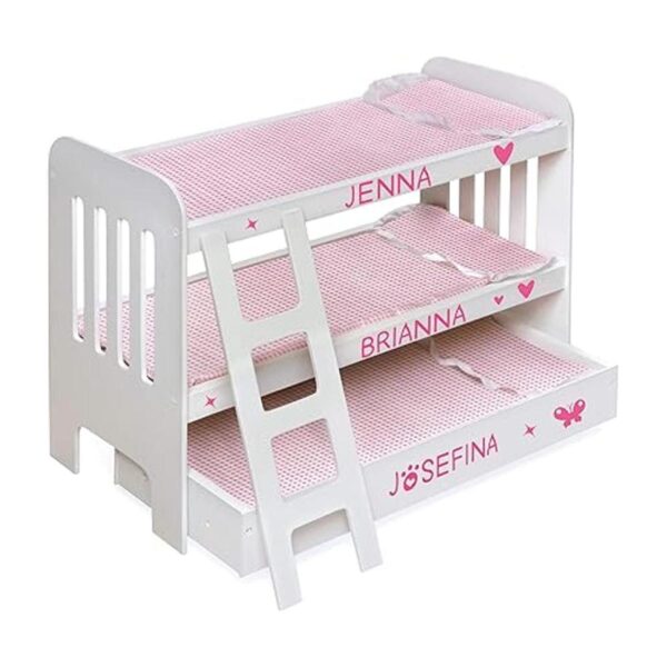 Badger Basket Literas con cama corrediza muñecas con_3