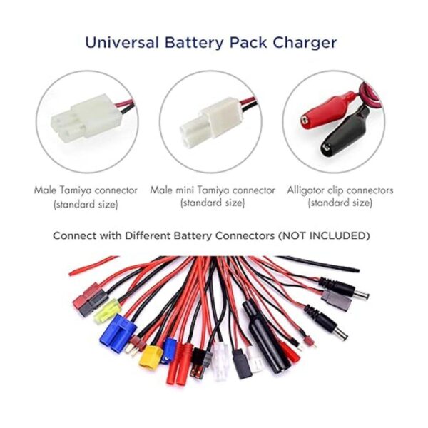 Cargador de batería universal Tenergy 6 V a 12 V para_4