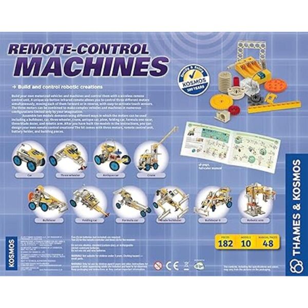 Set de construcción de máquinas a control remoto Thames_3