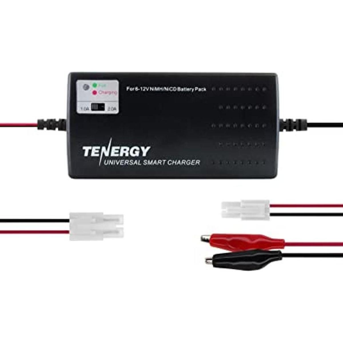 Cargador de batería universal Tenergy 6 V a 12 V para