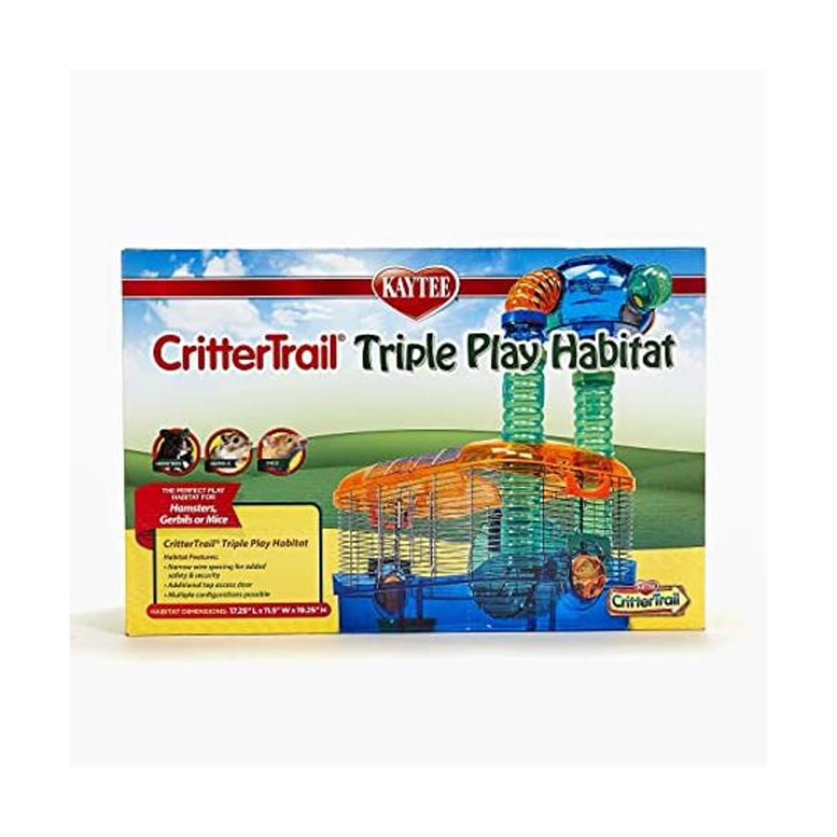 Kaytee CritterTrail Triple Habitat
