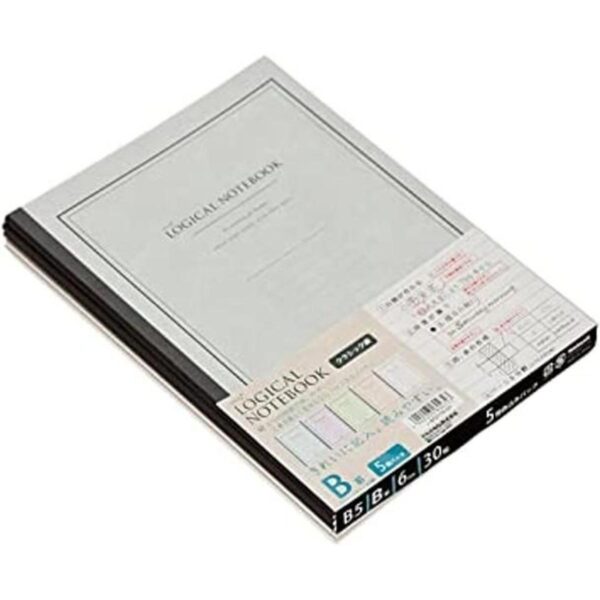Nakabayashi NOB507B5P Cuaderno lógico B5 B rayado_1