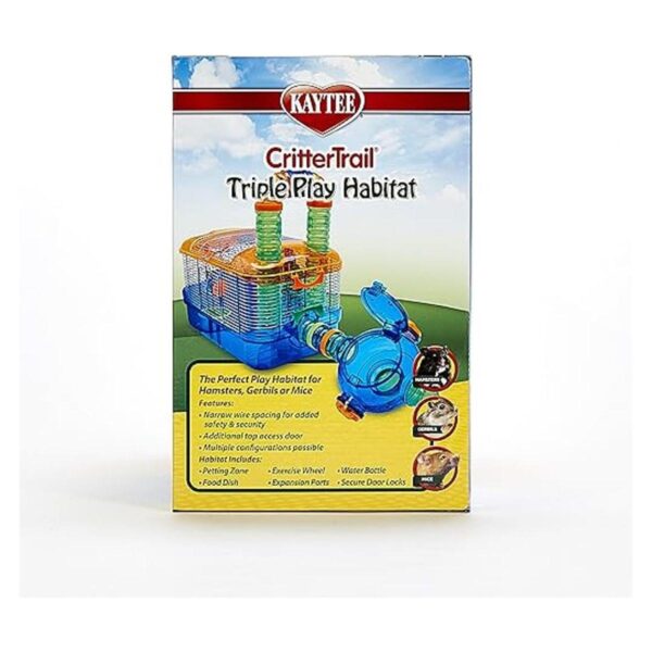 Kaytee CritterTrail Triple Habitat_4
