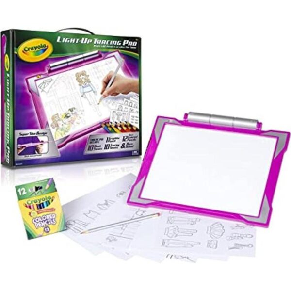 Crayola Tabla para colorear para niños color rosado_1