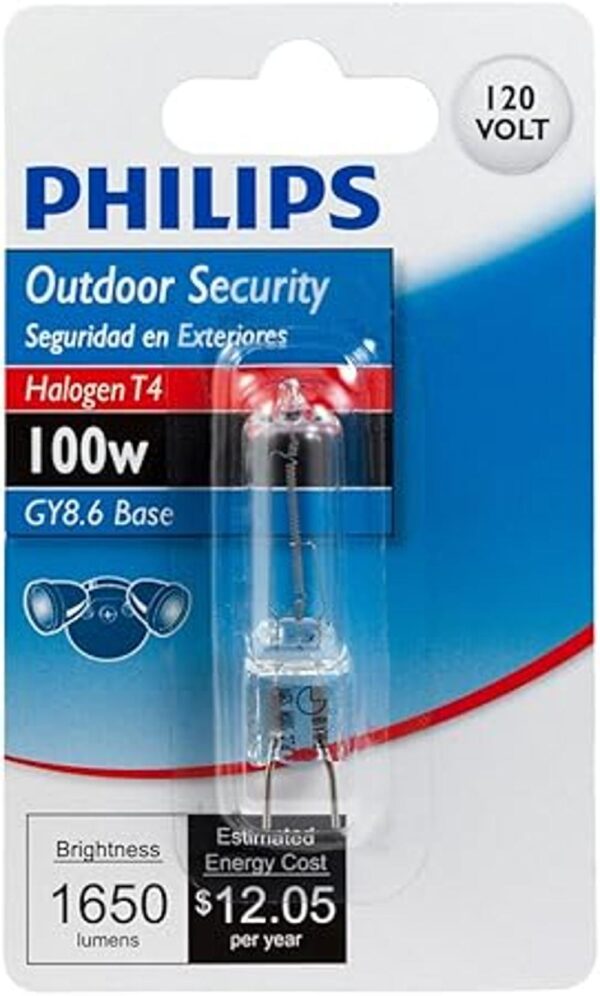 Philips 416685 Bombilla de base bipin T4 de 100 W para_3