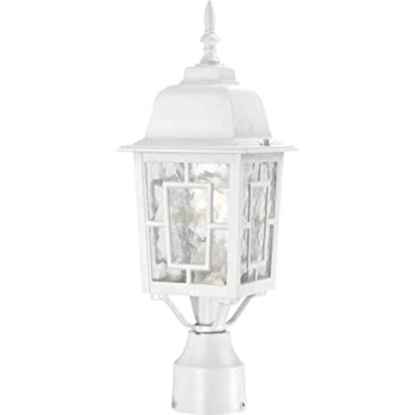 Farol de pared Banyon Nuvo Lighting con brazo hacia arriba_1