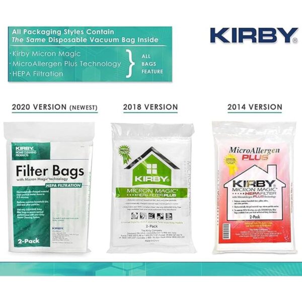 KIRBY Bolsas de filtro para sistema de vacío con_6