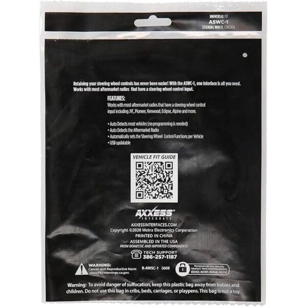 Metra Axxess Control de Volante Universal Interface Module_3