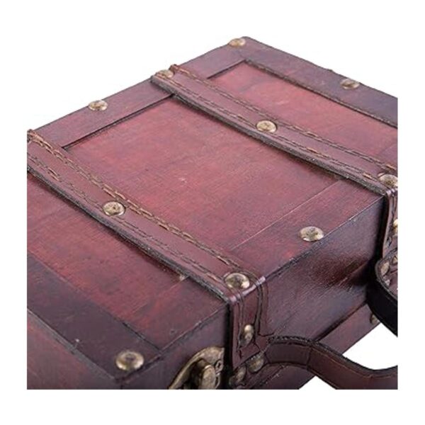 Vintiquewise TM. Caja decorativa pequeña con forma de_4