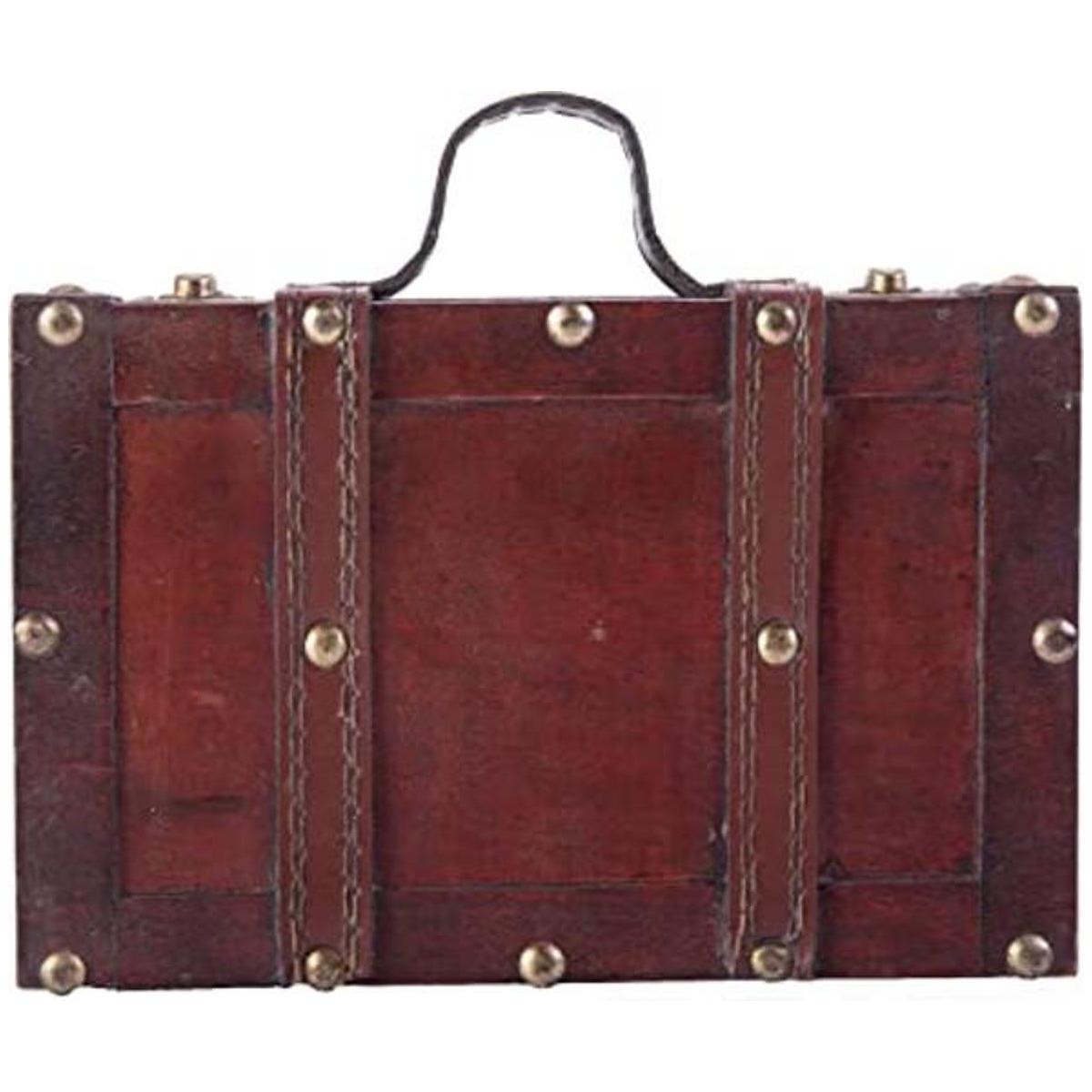 Vintiquewise TM. Caja decorativa pequeña con forma de