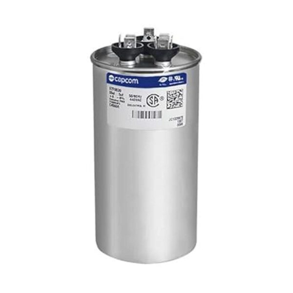 GE Genteq 97F9839 condensador redondo 555 uf MFD 440_2
